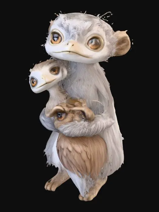 3D model for Feathered Companions