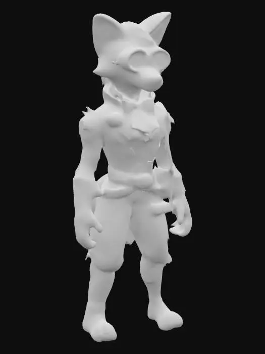 3D model for Steampunk Fox Inventor