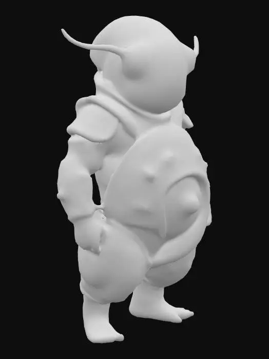 3D model for Mosaic Armadillo Warrior