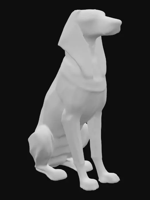 3D model for Egyption Dog