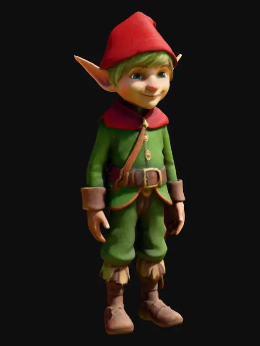 3D model for Elf Adventure