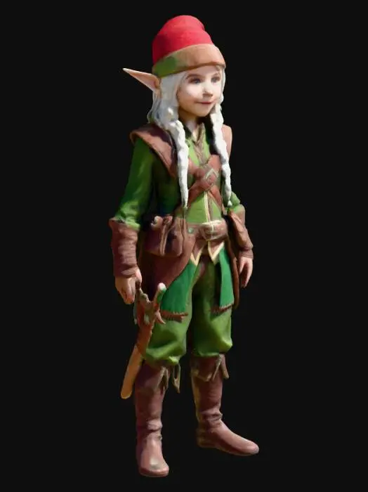 3D model for Elven Scout