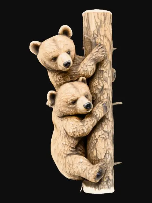3D model for Tree Climbing Cubs