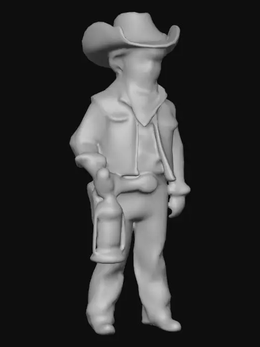 3D model for Cowboy in the Mist