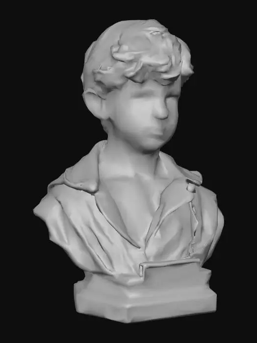 3D model for Young Bronze Portrait 