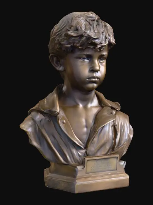 3D model for Young Bronze Portrait 