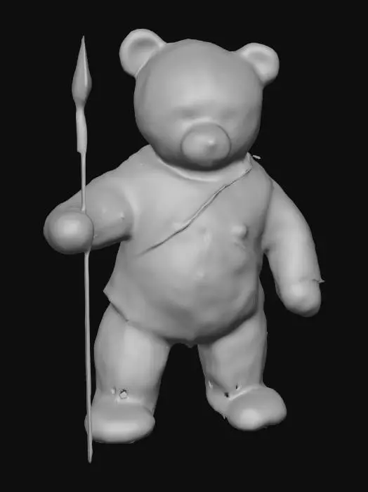 3D model for Warrior Teddy