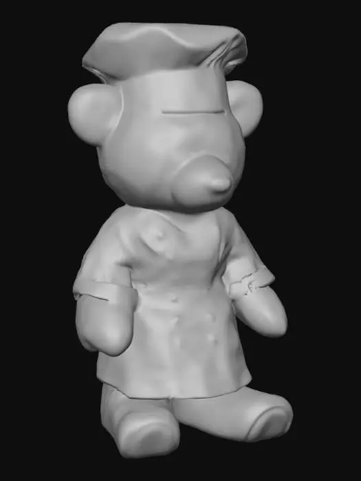 3D model for Chef Bear