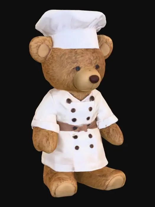 3D model for Chef Bear