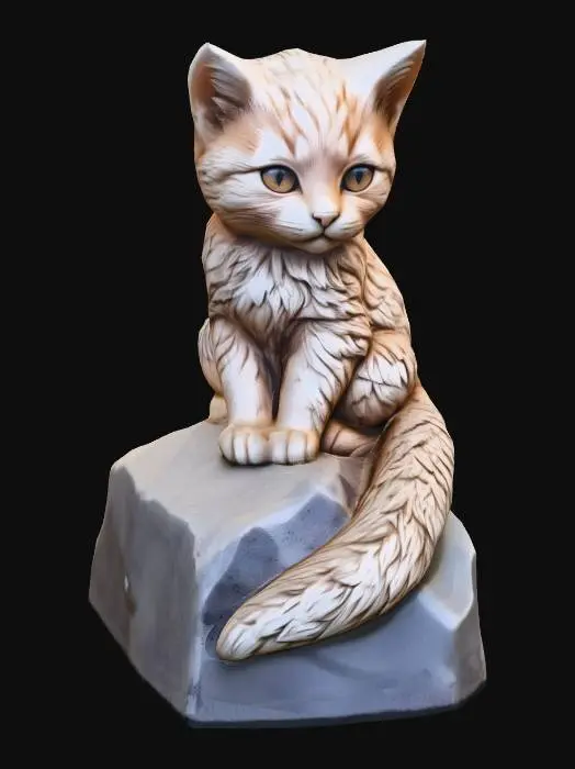 3D model for Whisker Sculpture