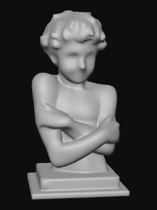 3D model for Bo with armes folded