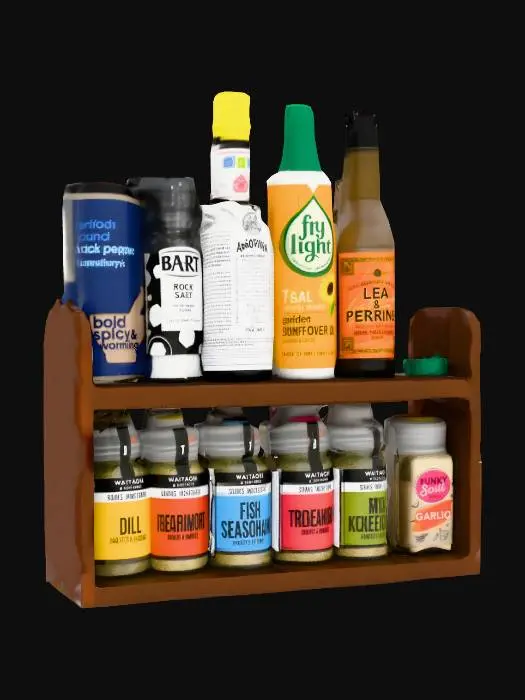 3D model for Spice Rack Collection