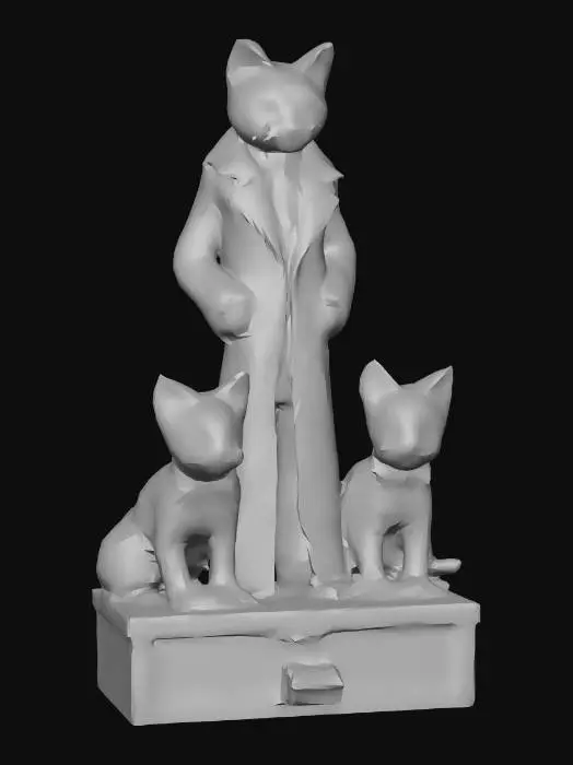 3D model for Cat mentor