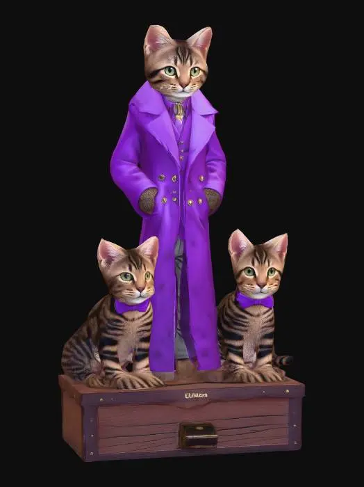 3D model for Cat mentor