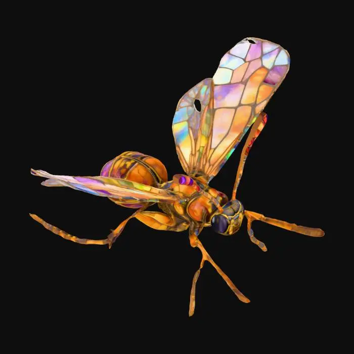 3D model for Iridescent Intricacy