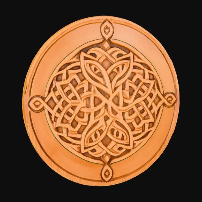 3D model for Celtic Knot Mandala