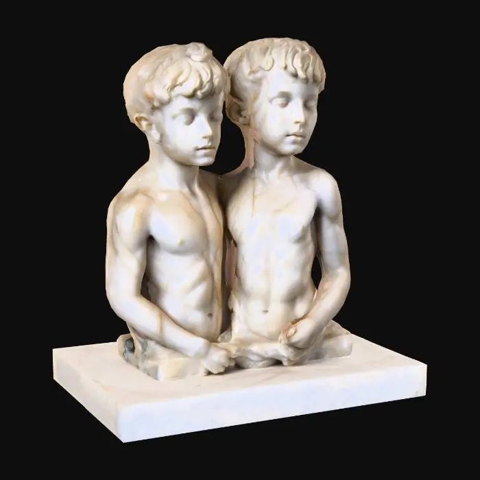 3D model for Twin Statues