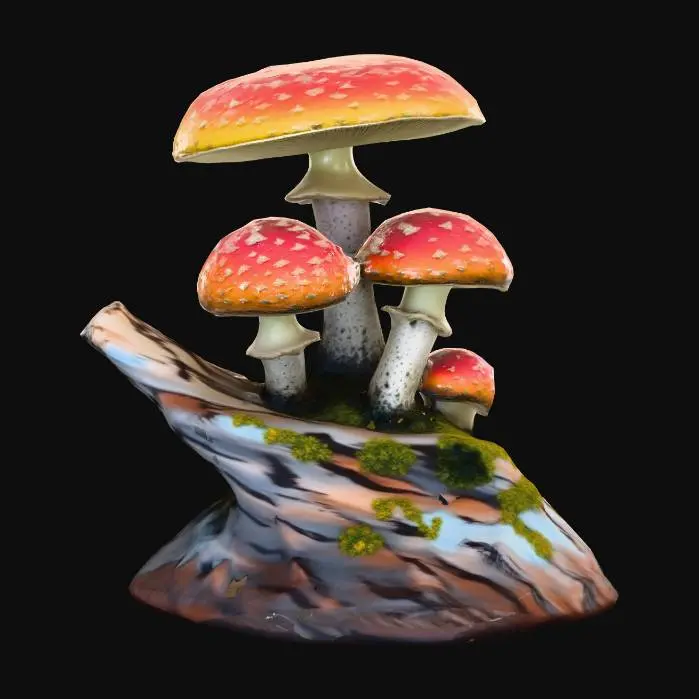 3D model for Enchanted Fungi
