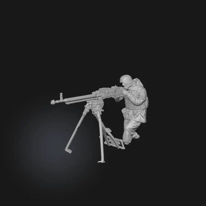 3D model for Training with Heavy Artillery