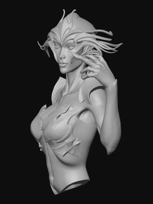 3D model for Crimson Enchantress