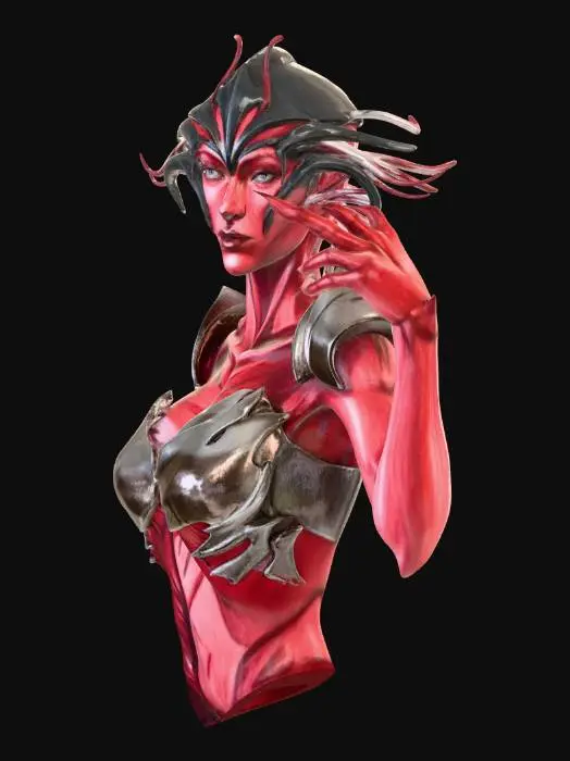 3D model for Crimson Enchantress