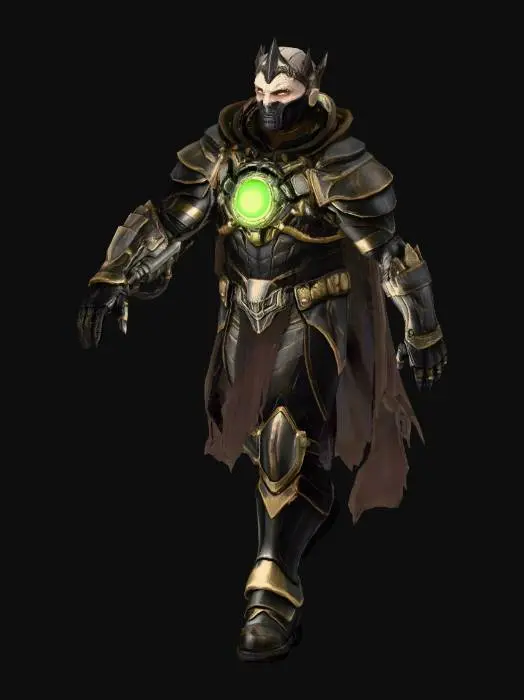 3D model for Emerald Core Warlord