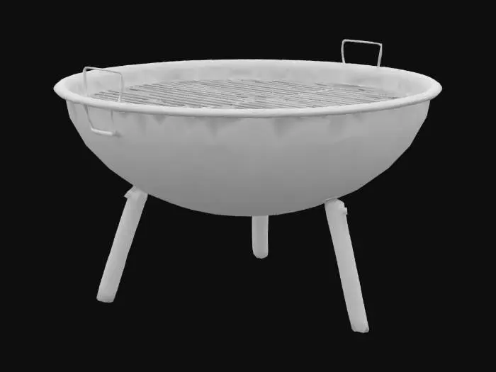 3D model for Charcoal Grill