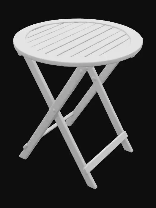 3D model for Wooden Folding Table