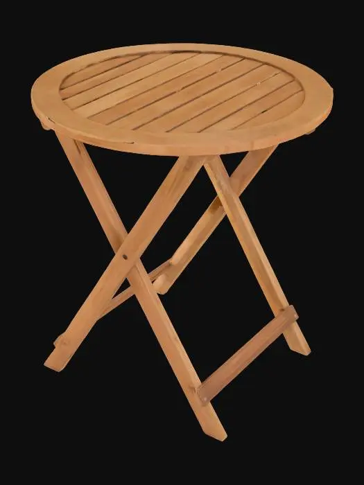 3D model for Wooden Folding Table