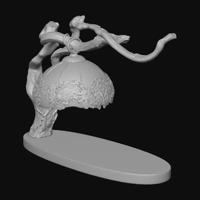 3D model for Ethereal Blossom Lamp