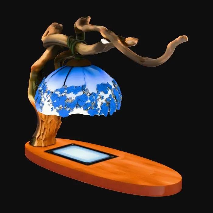 3D model for Ethereal Blossom Lamp