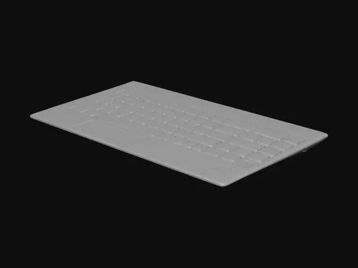 3D model for Laptop Keyboard Layout
