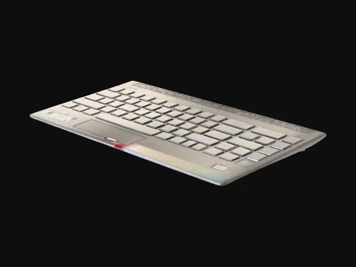 3D model for Laptop Keyboard Layout