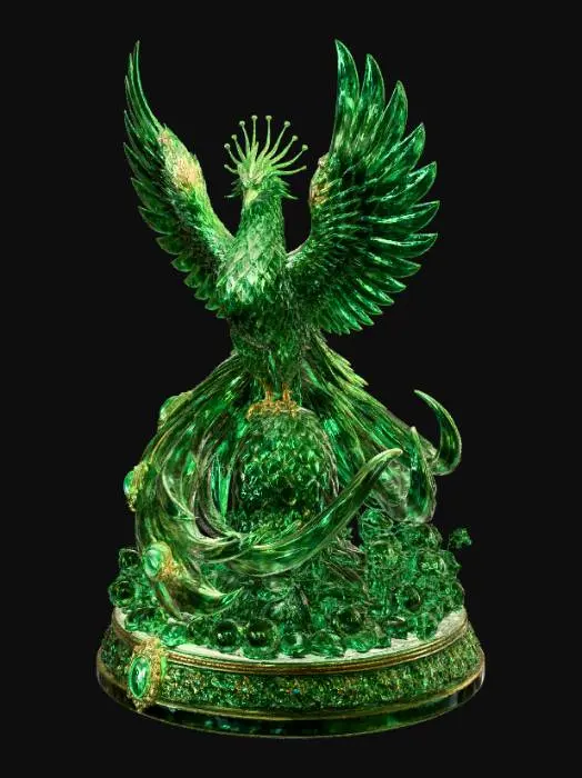 3D model for Emerald Phoenix