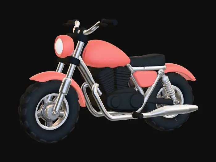 3D model for TM Motorcycle