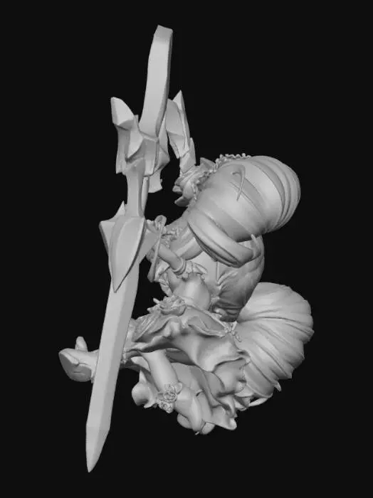 3D model for Whimsical Guardian