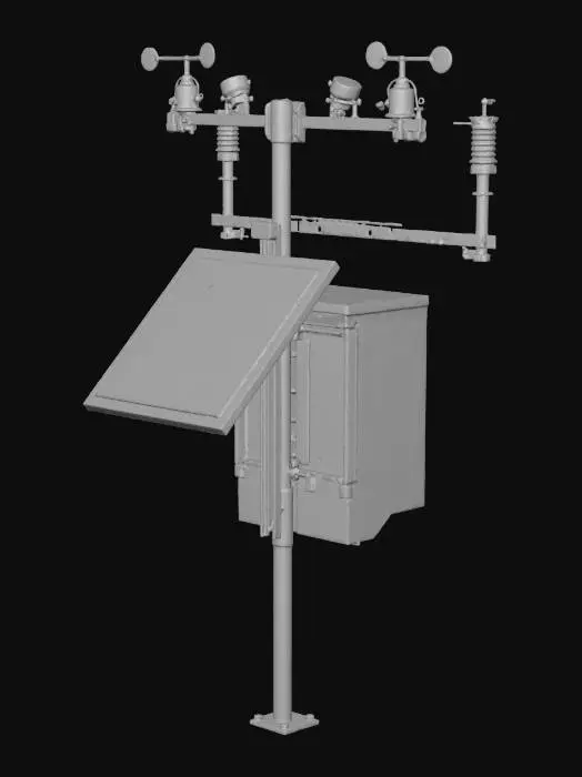 3D model for Weather Monitoring Station
