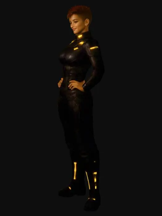 3D model for Imperial Cadet Emily