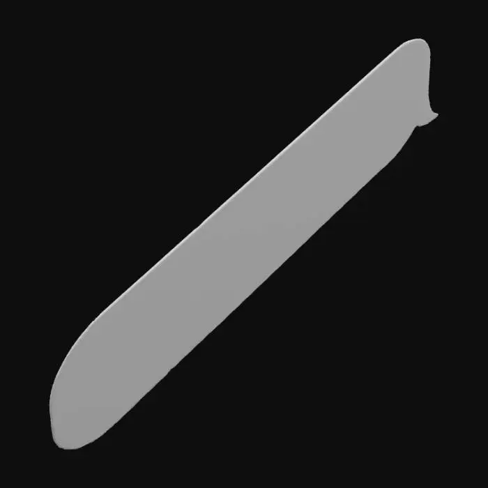 3D model for Silhouette Speech Bubble