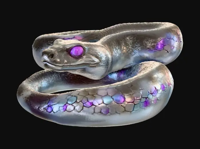3D model for Silver Serpent Twist