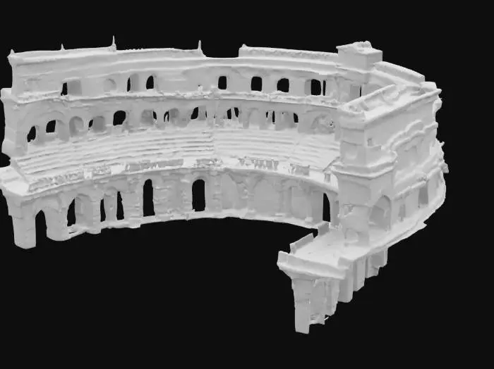 3D model for Gladiators stadium with sandy floors and stadium eating like back when Caesar ruled Rome