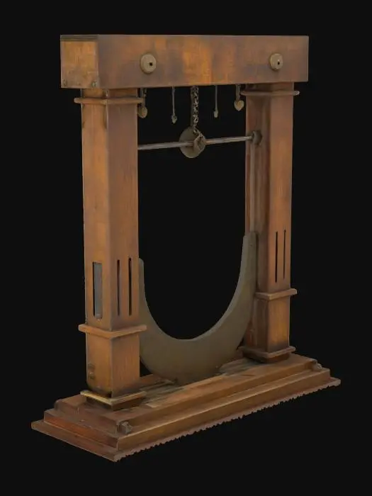 3D model for guillotine from the days of rome
