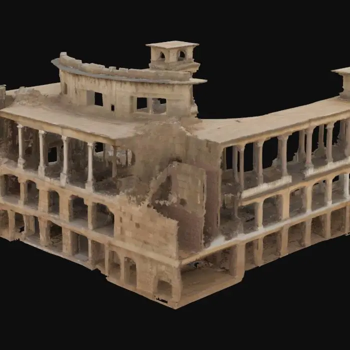 3D model for Gladiators stadium with sandy floors and stadium eating like back when Caesar ruled Rome