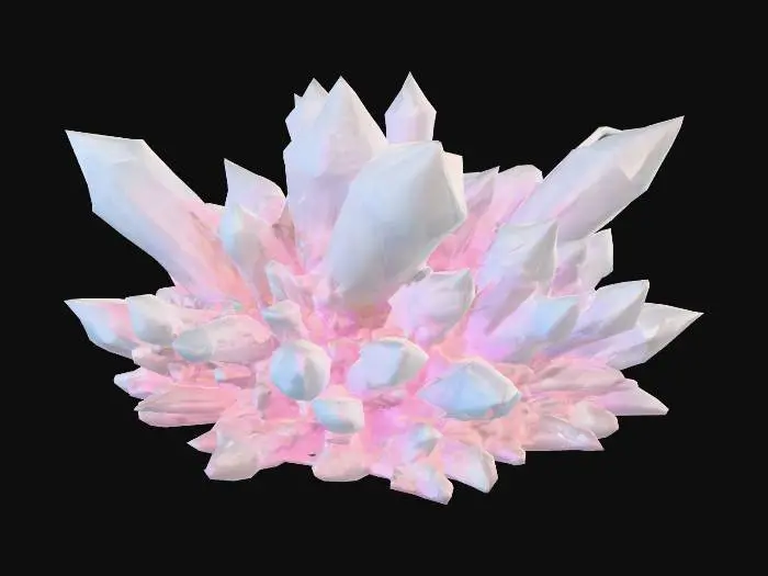 3D model for 💎 Crystal Resource Node Prompt
Stylized 3D glowing crystal cluster with semi-realistic textures. Designed as a rare resource node that can be mined to obtain rare crystals. Physics-aware: shatters when struck, fragments scatter. Provide four consistent multi-view renders (front, back, left, right) for 3D reconstruction.