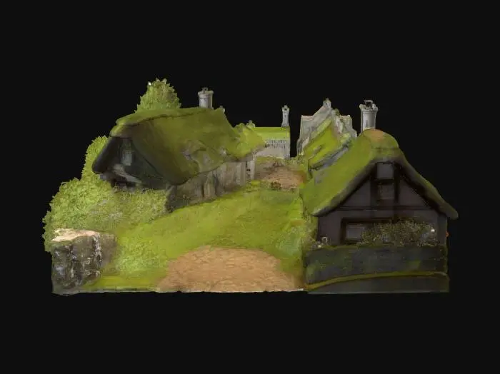 3D model for midevil terrian