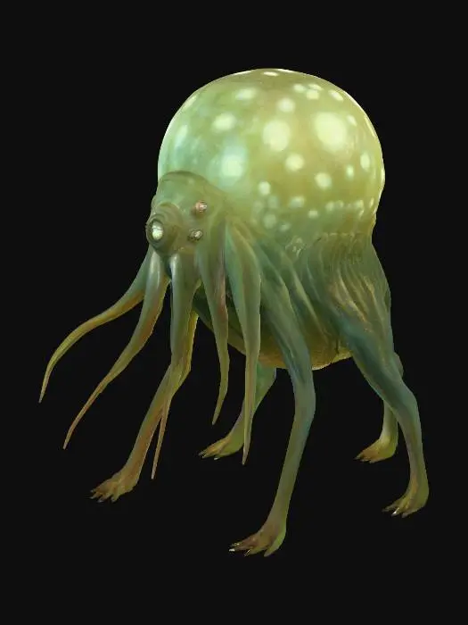 3D model for Enigmatic Wanderer