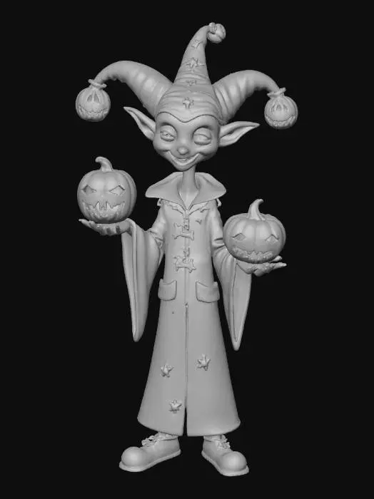 3D model for Cosmic Trickster

A mischievous alien jester juggling glowing jack-o-lanterns, rings of starlight swirling around. Hovering mid-air on antigravity disks, playful yet eerie smile. Stylized PBR, cartoon-meets-cosmic, dynamic lighting, volumetric glow, Pixar-quality render #Halloween2025#
