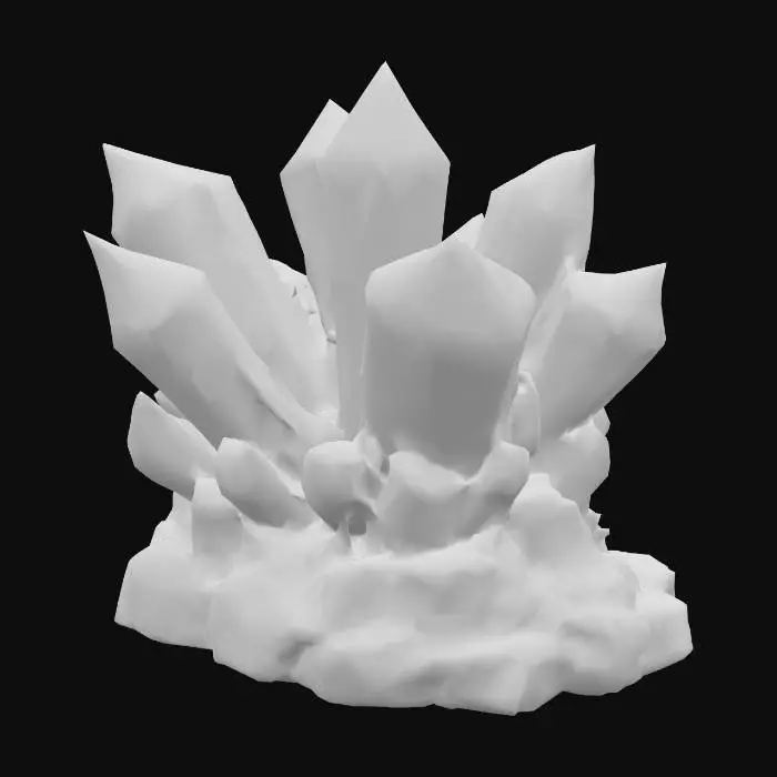 3D model for 💎 Crystal Resource Node Prompt
Stylized 3D glowing crystal cluster with semi-realistic textures. Designed as a rare resource node that can be mined to obtain rare crystals. Physics-aware: shatters when struck, fragments scatter. Provide four consistent multi-view renders (front, back, left, right) for 3D reconstruction.