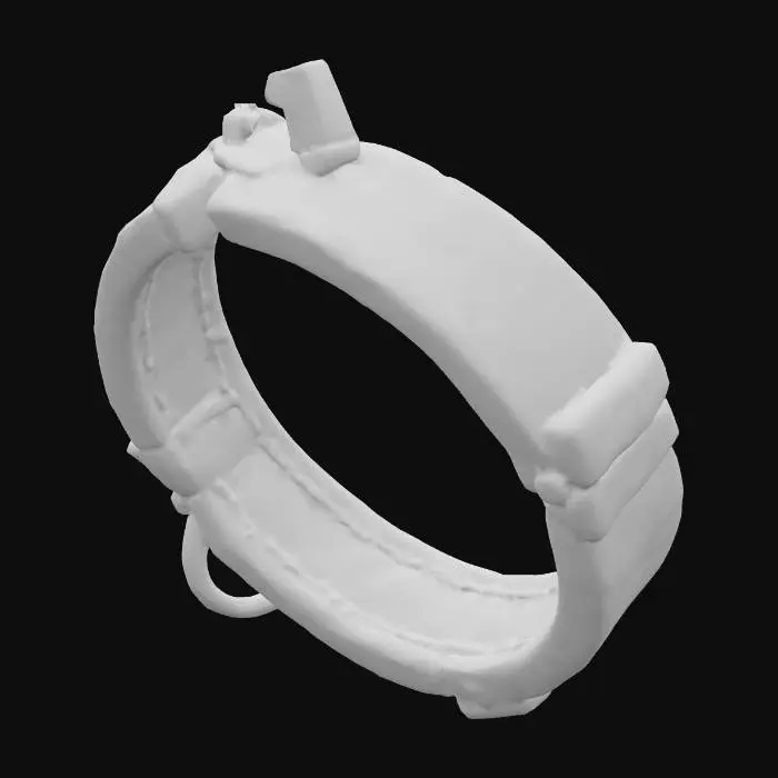 3D model for Medieval Shackle Ring