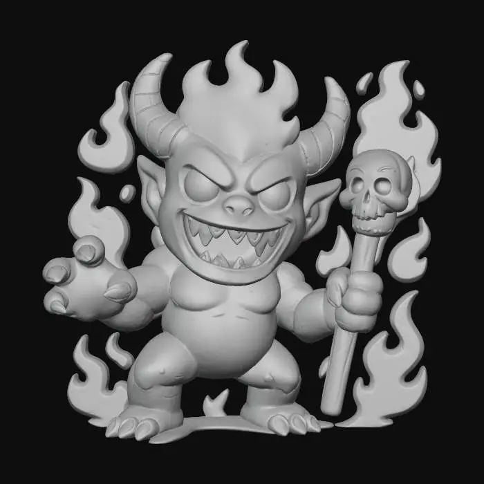 3D model for Infernal Imp